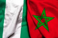 Flags of Nigeria and Morocco (© Shutterstock/Aritra Deb) 