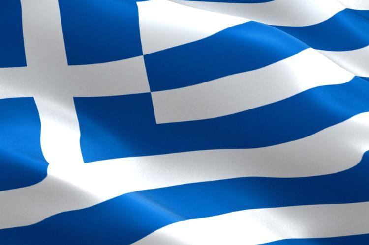 Flag of Greece (© Shutterstock/akedesign) 