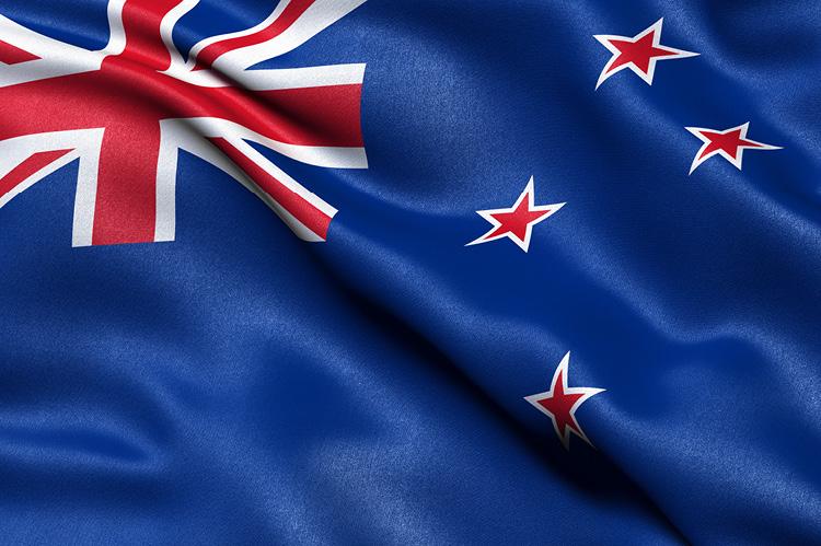 Flag of New Zealand (copyright by Shutterstock/Carsten Reisinger)