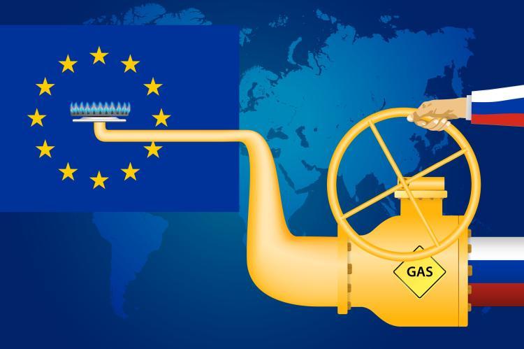 Gas pipeline from Russia to the European Union (© Shutterstock/Designbek)