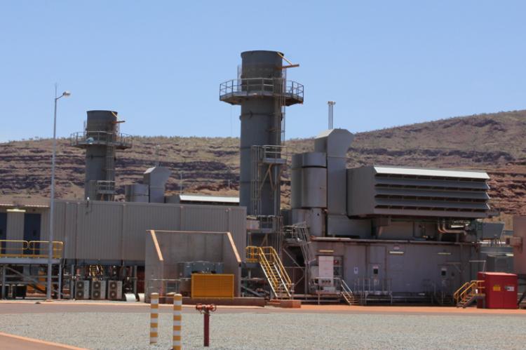 Solomon 125MW Simple-Cycle Gas Power Station (© 2015, TransAlta)