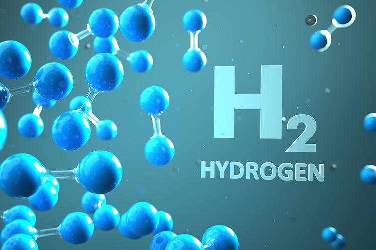  H2 hydrogen molecule (copyright by Shutterstock/Alexander Limbach) 