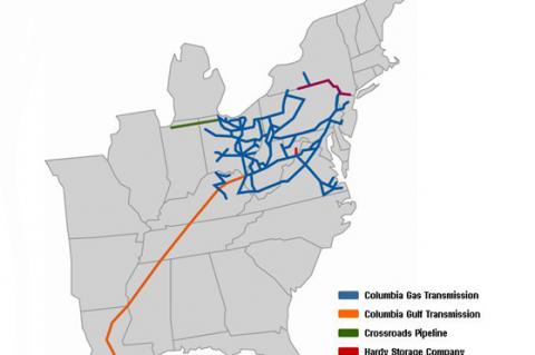 Columbia Pipeline Group companies (© 2016 Columbia Pipeline Group)