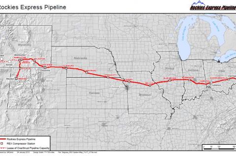 Rockies Express Pipeline (© 2013 Tallgrass Energy)