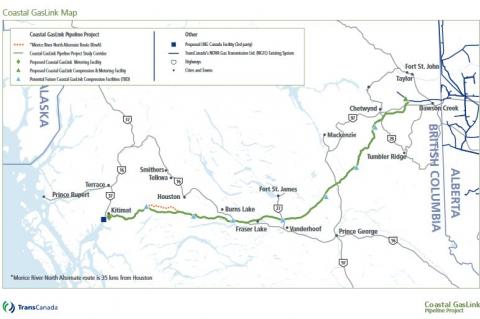 the Coastal GasLink Pipeline Project (© 2016 Coastal GasLink)
