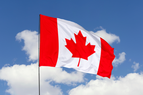 Flag of Canada (© Shutterstock/Tatohra) 