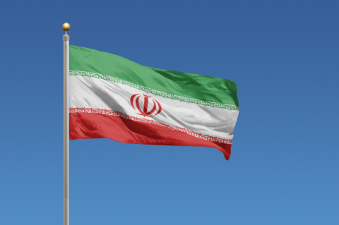 Flag of Iran (© Shutterstock/Derek Brumby)
