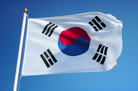 Flag of South Korea (© Shutterstock/railway fx)