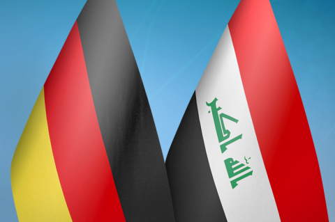 Flags of Germany & Iraq (© Shutterstock/NINA IMAGES)