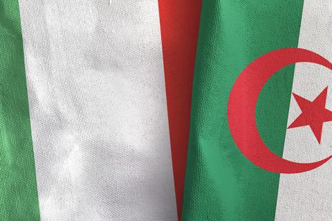 Flags of Italy & Algeria (© Shutterstock/NINA IMAGES)