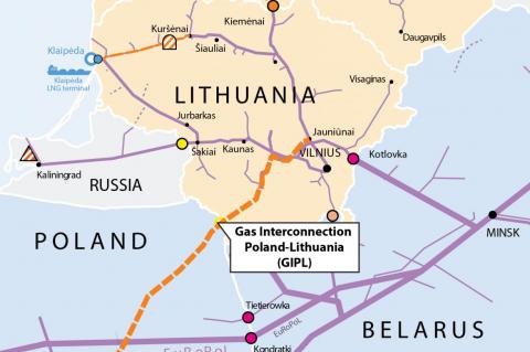 The Gas Interconnection Poland–Lithuania (GIPL) (© 2015 AB Amber Grid)