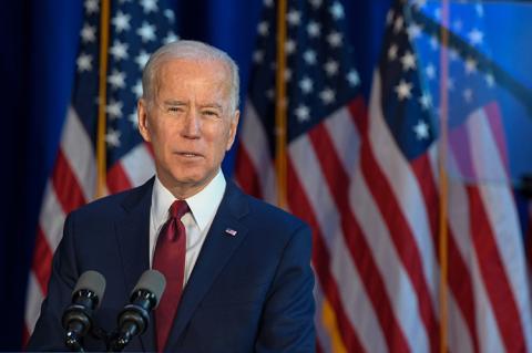 Joe Biden on January 07, 2020 (copyright by Shutterstock/Ron Adar)
