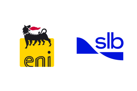 Logos of Eni & SLB (© Eni & SLB)