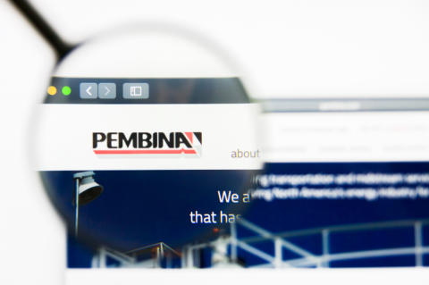 Pembina logo on the website (© Shutterstock/Pavel Kapysh)