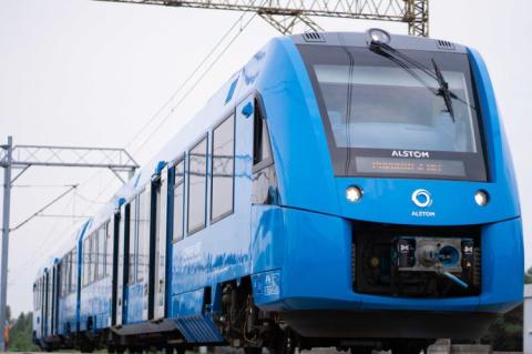 The Coradia iLint - hydrogen train (© Alstom)