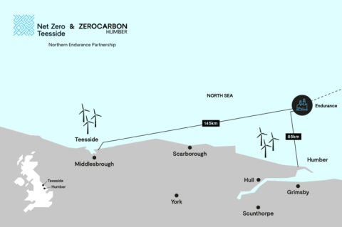 The Northern Endurance Partnership - Net Zero Teesside & Zerocarbon Humber (© OGCI)