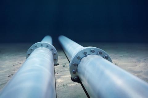 Underwater Pipeline on the sea floor (copyright by Shutterstock/Vismar UK) 