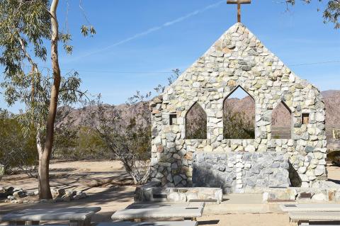 A simple outdoor chapel like this one in California can cause problems for pipeline operators (LunaseeStudios / Shutterstock)