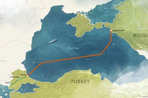The TurkStream Offshore Pipeline (© 2015 South Stream Transport B.V)