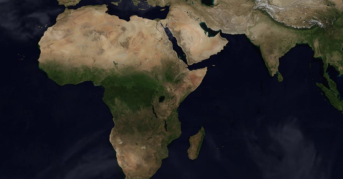 Africa from space [courtesy of NASA] (© Shutterstock/Capitano Footage)