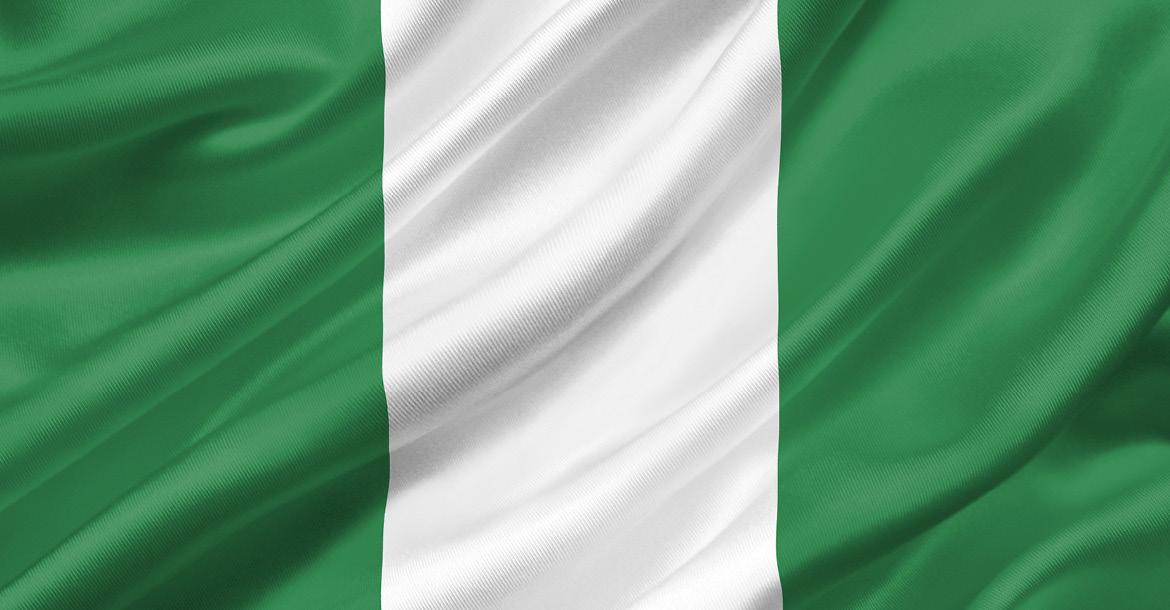 Flag of Nigeria (© Shutterstock/adaptice photography) 