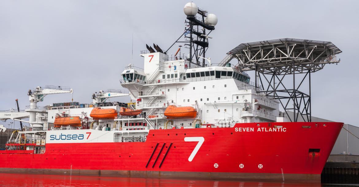 Subsea 7 offshore support vessel Seven Atlantic (© Shutterstock/Arild Lilleboe) 
