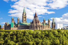 Parliament Hill, Ottawa, Ontario, Canada (© Shutterstock/Natalia Pushchina)