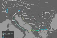 The route of the trans adriatic pipeline (copyright by TAP)